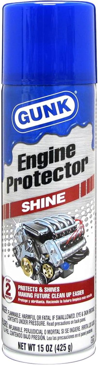 GUNK CEB1 Engine Shine Protector and Detailer, 15 Oz